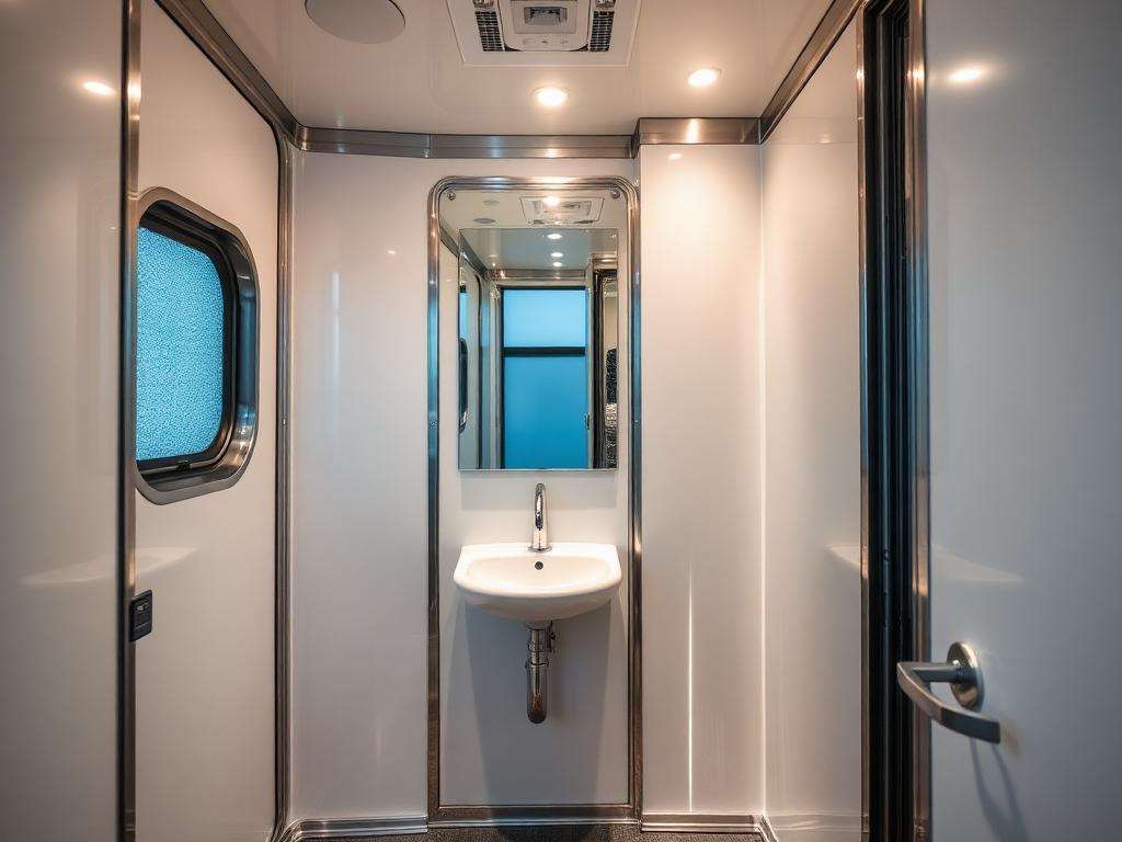 Luxury Restroom Trailers in Coldwater, MS